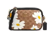 COACH CZ609 Mini Jamie Camera Bag Signature Canvas & Leather Floral Print NEW