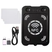 RFID Chip Card Reader Copier+3xCUID Card NFC Encryption Key Reader IC 139347
