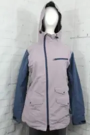 Neff Jenna Snowboard Jacket, Women's Medium, Purple / Blue New