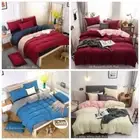 Quilt Doona Duvet Cover Set Single Double Queen Flat bed Sheet and Pillowcase