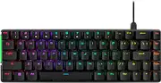 ASUS ROG Falchion Ace Gaming Keyboard (65% Layout/ROG NX Mechanical Switch/Dual USB-C/Touch Panel/US Layout/Cover Case Included/ROG Switch Stabilizer/Silent Form/FPS)