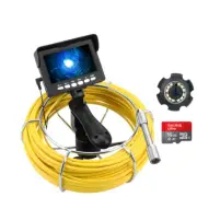 4.3 Inch 30M 22mm Industrial Pipe Sewer Drain Inspection Video Camera Waterproof