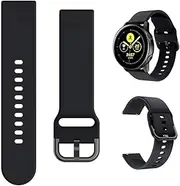 Fit for Garmin Forerunner 245 Music Bands Women Men/Vivoactive 3 Music Watch Band, 20mm Quick Release Stylish Silicone Bands Bracelet Straps Wrist Bands for Forerunner 645