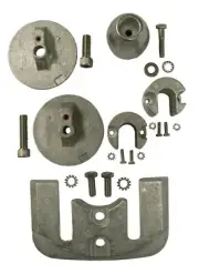 Mercruiser Bravo 3 Zinc Anode Kit 2004 -present w/ hardware 888761Q04