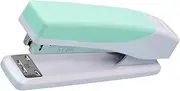 TOGEVAL Large Capacity Labor Saving Stapler Portable Hand Stapler for Home and Office Use Multi Use Mint Green Design for Quick Stapling