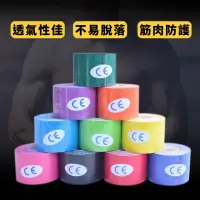 在飛比找momo購物網優惠-【運動用品】加長肌力運動貼布5cm*5m-2入(透氣 防水 