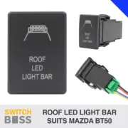 ROOF LED LIGHT BAR - BLUE LED Push Switch Suit MAZDA BT50 BT-50 TF 2021+ 3rd GEN (for: Mazda)