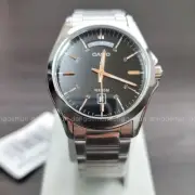 Casio Analog Silver Metal Band Black Men MTP-1370D-1A2DF Watch Original New
