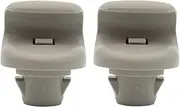 KPSTED 2Pcs Car Sunvisor Clips,Fit For Nissan, Qashqai J10 Dualis Removal Retainer Gray 96409BC402 Sun Visor Hook Holder Bracket Cover Car Sun Visor Fastener