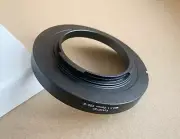 Metal M65x1 Female Thread to Canon EOS-M Camera Mount Adapter for Helicoids