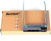 Heretom 2.5" SSD SAS SATA NVMe Hard Drive Caddy for 14th Gen R440 R640 R740 R740xd R940 R6415 R7415 R7425 Dell PowerEdge Servers - Hot Swap Bracket DXD9H