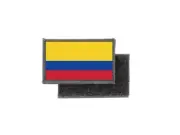 Flag patch printed badge country colombia
