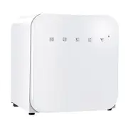 Husky 41 Litre Undercounter Retro Fridge - White