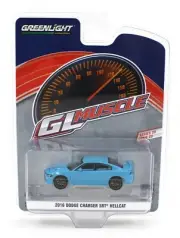1:64 Greenlight *GL MUSCLE 28* B5 Blue 2016 Dodge Charger SRT HELLCAT *NIP*