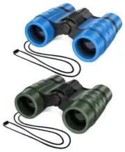 Binoculars for Kids Toys Gifts for Age 3-12 Years Old Boys blue and green