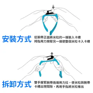 小米手環3錶帶 小米手環4錶帶 手環腕帶 光變矽膠腕帶 變色 光變色腕帶 通用錶帶 雙色矽膠洞洞錶帶 雙色錶帶