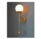 Modern Brass Wall Sconce Lamp Light Mid Century Brass Wall Light Lamp by LD