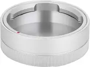 Lens Cap, Metal Lightweight Small Camera Rear Cap for LEICA M Mount Camera for Camcorder (Silver)