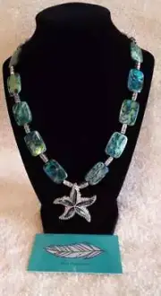 Native American Handmade Jewlery - Aimee's Amazing Amulets - Starfish Necklace