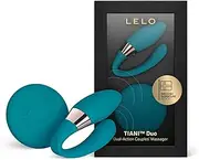 LELO TIANI Duo Couples Vibrator for Men and Women with 2 Powerful Motors and 8 Vibrations Settings, Completely Waterproof Adult Sex Toys for Couples, Sex Toys for Her, Vibrator for Couples, Blue