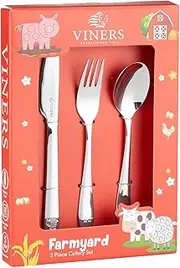 [Viners] Farmyard 3 PCE Kids Cutlery Set