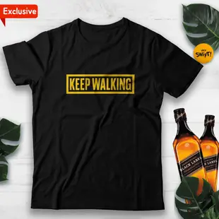 Keep WALKING Johnnie Walker 商品 T 恤襯衫 DISTRO 商品