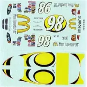DAP Designs #98 McDonalds 2004-Bill Elliott 1/24 Nascar decal