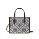 TORY BURCH T Monogram經典老花 迷你托特包Tote包購物袋手提單肩斜挎包 14553 (預購)｜母檔限時折$1300★滿$6800贈LAMCOME絕對完美唇膏(日進口 精巧版)【APP下單回饋9%】