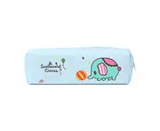 Large Capacity Flat Pencil Case Multi-Purpose Pouch Pen Bag Office Stationery