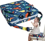 LeoLeoii Adjustable Toddler Dining Cushion – Washable Heightening Pad for Secure & Comfortable Mealtime (Dinosaur)