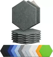 12 Pack Acoustic Panels Self Adhesive Sound Proof Foam, High Density Sound