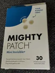 Hero Mighty Patch Invisible Minis Hydrocolloid Acne Pimple Patch 30ct***
