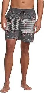 [BILLABONG] Men's Elastic Waist Stretch Sundays Layback Boardshort Swim Short Trunk, 17 Inch Outseam