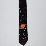 Jerry Garcia Necktie Snail Garden Collection 51 Men’s Tie Black Red Design Tie