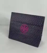 Tory Burch Small Triangle Gift Bag Purple T Tory 8" x 6.5" x 3.5" New