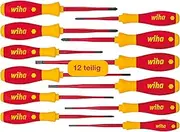 Wiha SlimFix Screwdriver Set (12 Pieces)