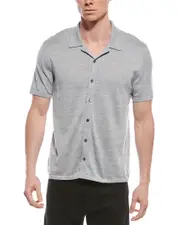 Theory Pacific Linen-Blend Shirt