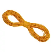 100m Elastic Cord Heavy Stretch String Rope 2.5mm for Crafting, Gold