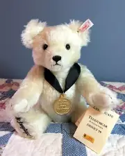 STEIFF DAWN OF THE CENTURY BEAR 1999 Walt Disney World WDW Convention SIGNED
