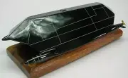 Sea Shadow James Bond Stealth Ship Desktop Wood Model Regular New Free Shipping