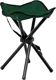 Folding Camping Stool, Lightweight Folding Stool, Portable Triangular Camp Stool, Lightweight Foldable Stool for Outdoor Hiking Backpacking Fishing Picnic