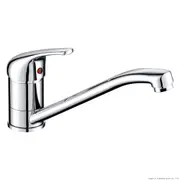 Sunmixer Deck Mounted Faucet with Top Handle - Taps and Rinse Jets (T20154) - T20154
