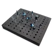 POWERTEC Router Bit Tray for 110 Bits. 50 1/2" and 60 1/4" Shank, Router Bit ...