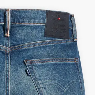 Levis LMC MIJ日本製 512中深色窄管牛仔褲 日本職人水洗工藝 頂級靛藍男 59607-0054 熱賣單品