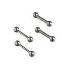 Steel Large Size Tongue Nail Piercing Jewelry Dumbbell Tongue Nail Tongue Ring