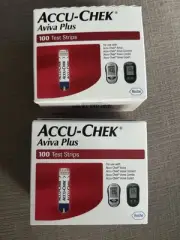 200 Accu-Chek Aviva Plus Blood Glucose Test Strips EXPIRED 02-28-2025