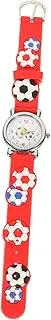 [OATIPHO] Fashion Sports Watch Cartoon Soccer Ball Design for Boys Comfortable Fit Accurate Timekeeping Birthday Holiday Present