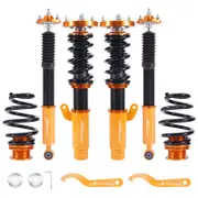 [MaXpeedingrods] Compatible for BMW E46 3-Series 1998-2005 4pcs 24 Damper Adjustable Suspension Coilovers Shock Absorber kits Lowering Kit