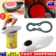 One Click Touch Automatic Can Tin Opener Electric Cutter Jar Lid Wrench CR