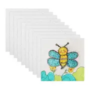 Foam Texture , White Cellulose Card Foam Texture Drawing for DIY Art7867